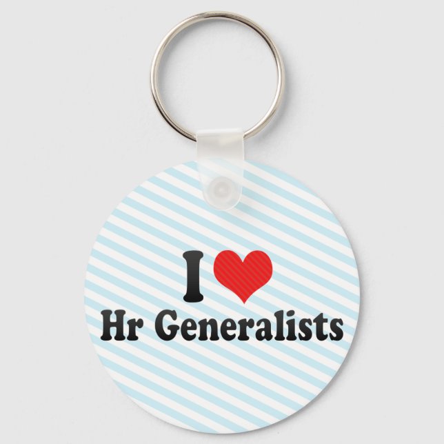 I Liebe Hr Generalisten Schlüsselanhänger (Vorderseite)