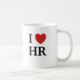 I Liebe HR und HR Lieben Ich funny Quote Geschenk Tasse
