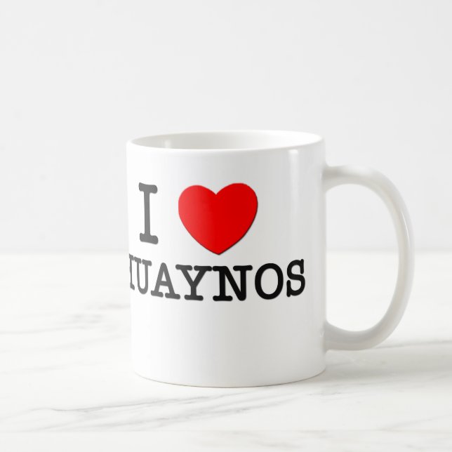 I Liebe Huaynos Kaffeetasse (Rechts)