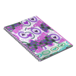 I Liebe hübsch Notizblock