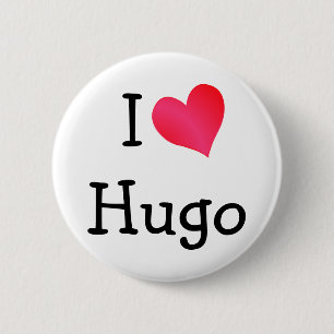 I Liebe Hugo Button