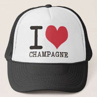 I Liebe-Huhn - Champagne - Cocktail-Produkte! Truckerkappe