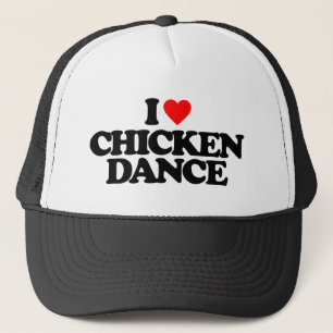 I LIEBE-HUHN-TANZ TRUCKERKAPPE