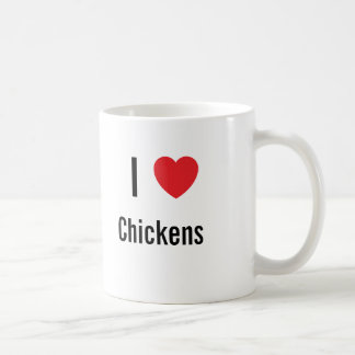 I Liebe Hühner Kaffeetasse