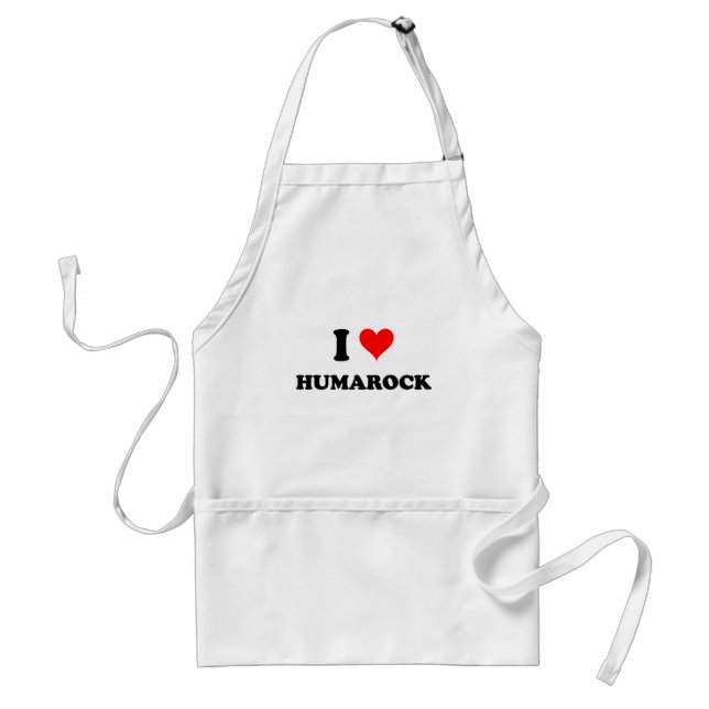 I Liebe Humarock Massachusetts Schürze (Vorne)