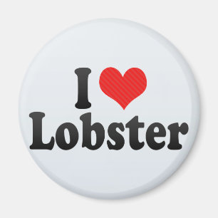 I Liebe-Hummer Magnet