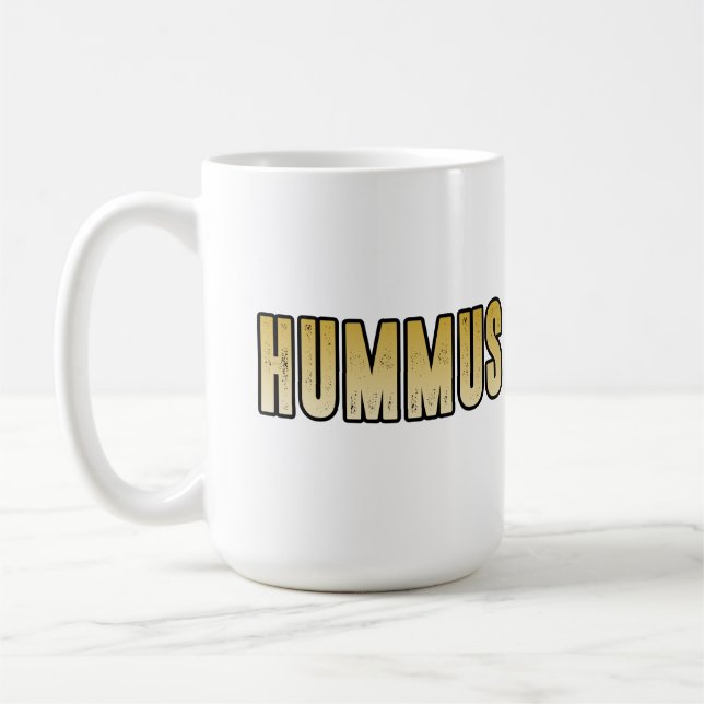 I Liebe hummus Kaffeetasse (Links)