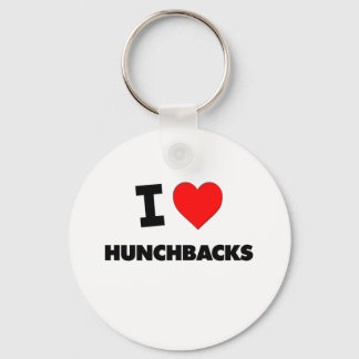 I Liebe Hunchbacks Schlüsselanhänger