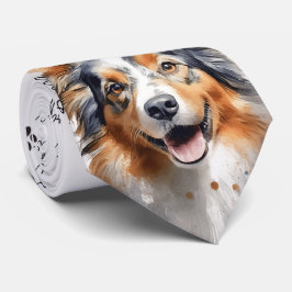 I Liebe Hunde Collie Dog Neck Tie Krawatte
