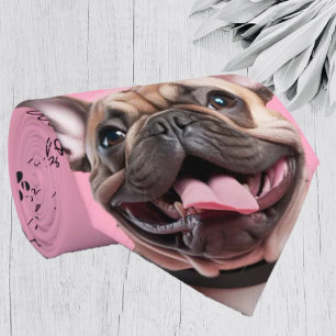I Liebe Hunde Französisch Bulldog Neck Tie Krawatte