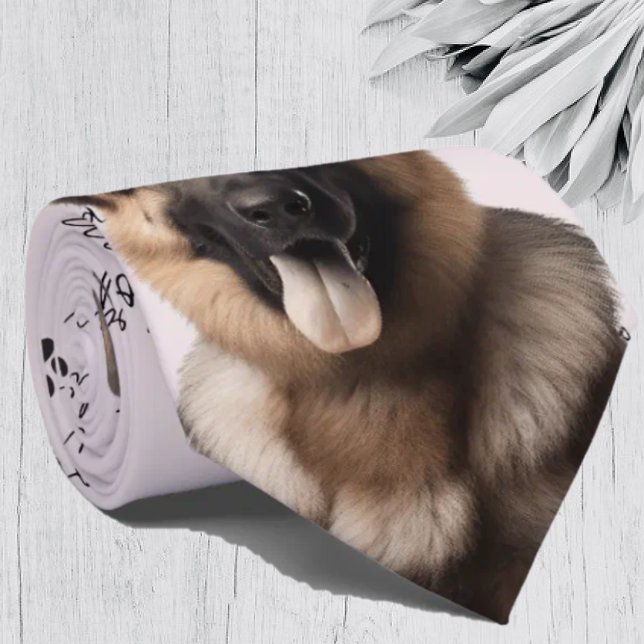 I Liebe Hunde German Shepherd Neck Tie Krawatte (Von Creator hochgeladen)