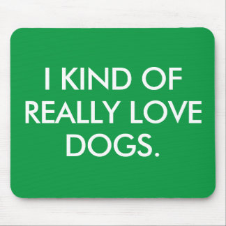 I Liebe Hunde Maus Pad Mousepad