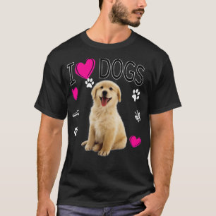 I Liebe    HundeGolden Labrador Retriever Shirt