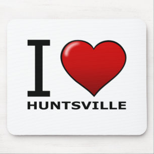 I LIEBE HUNTSVILLE, AL - ALABAMA MOUSEPAD
