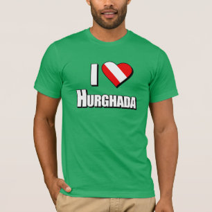 I Liebe Hurghada Tauchen T-Shirt