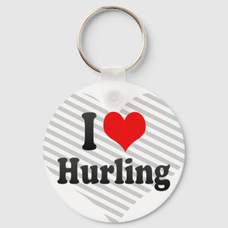 I Liebe Hurling Schlüsselanhänger