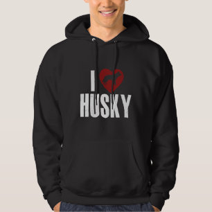 I Liebe Husky Hoodie
