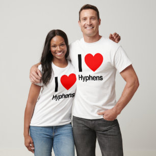 i Liebe hyphens T-Shirt