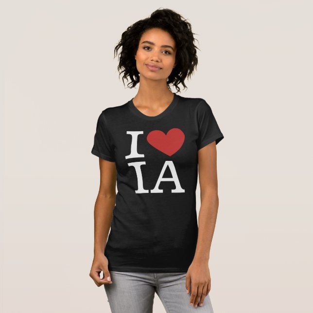 I ❤️ Liebe IA - Internes Audit T-Shirt (Vorne ganz)