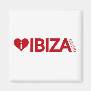 i Liebe Ibiza Island Originelle Souvenirs. Magnet