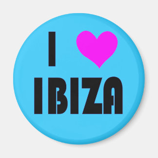 I Liebe Ibiza-Magnet Magnet