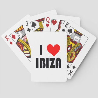 I Liebe Ibiza Spielkarten