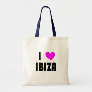 I Liebe Ibiza Tragetasche