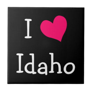I Liebe Idaho Fliese