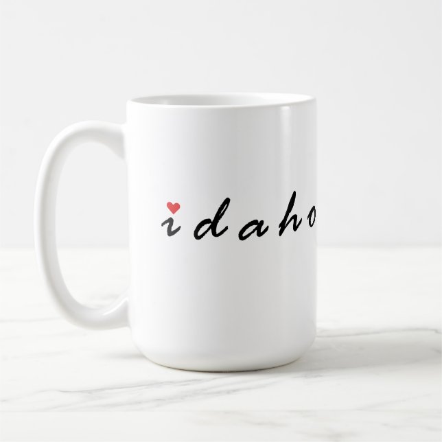 I Liebe Idaho Kaffeetasse (Links)