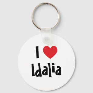 I Liebe Idalia Schlüsselanhänger