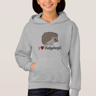 I Liebe-Igel Hoodie