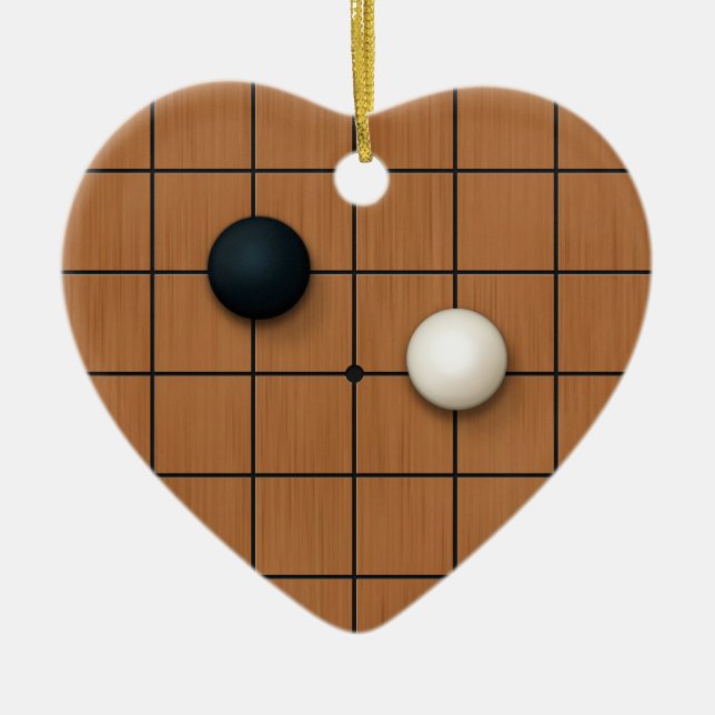 I Liebe Igo Custom Heart Keramik Ornament (Vorne)