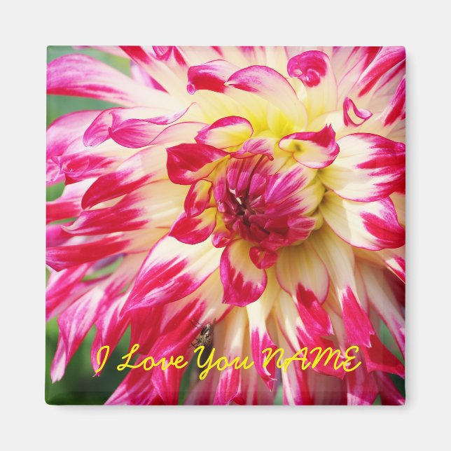 I Liebe Ihr NAME Magnet (Vorne)