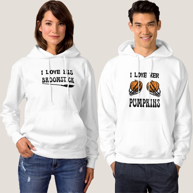 I LIEBE IHR PUMPKINS Funny Halloween Paare Hoodie (https://www.zazzle.com/i_love_his_broom_stick_funny_halloween_couples_hoodie-256530368261857678)