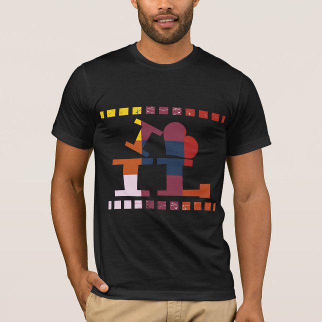 I Liebe Illinois T-Shirt (Vorderseite)