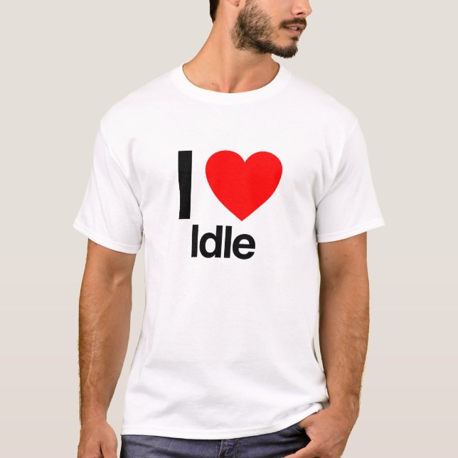 i Liebe im Leerlauf T-Shirt (Vorderseite)