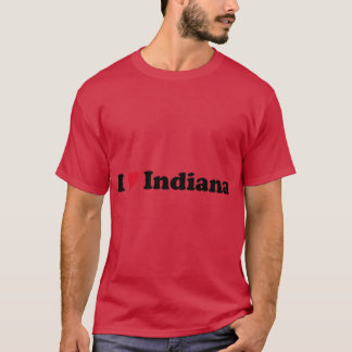 I Liebe Indiana Oversized T-Shirt