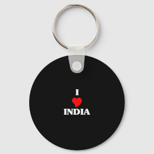 I Liebe Indien Schlüsselanhänger