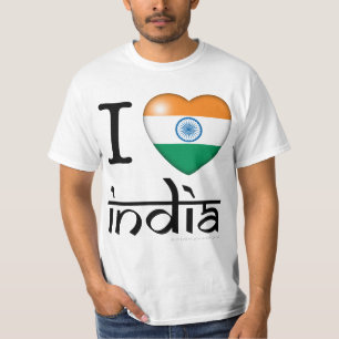 I Liebe Indien T-Shirt