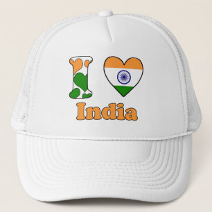 I Liebe Indien Truckerkappe