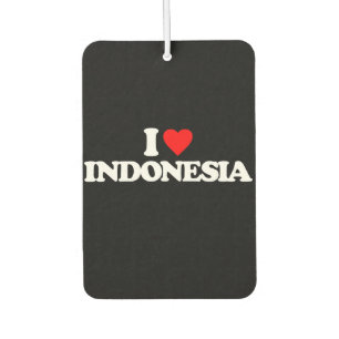 I LIEBE INDONESIEN AUTOLUFTERFRISCHER