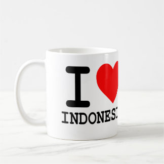 I Liebe Indonesien - Kaffee-Tasse Kaffeetasse