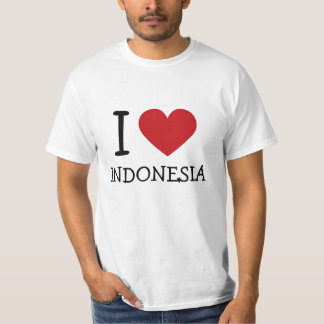 I Liebe Indonesien T-Shirt