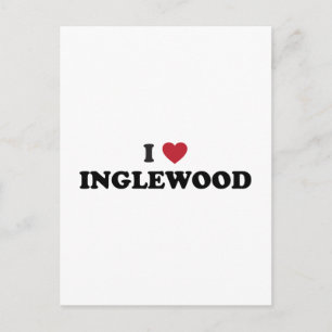 I Liebe Inglewood California Postkarte