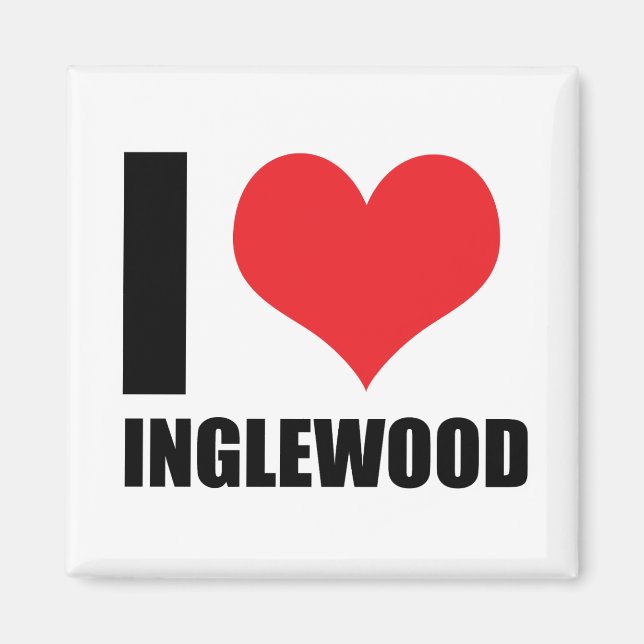I Liebe Inglewood Magnet (Vorne)