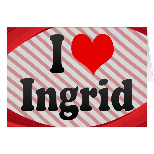 I Liebe Ingrid (Vorderseite (Horizontal))