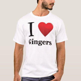 I Liebe-Ingwer-T-Shirt T-Shirt