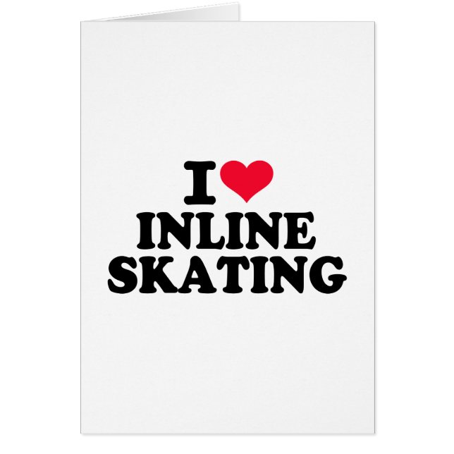 I Liebe Inline Skaten (Vorne)
