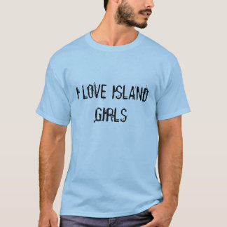 I LIEBE-INSEL-MÄDCHEN T-Shirt