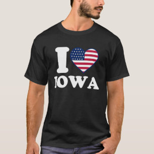 I Liebe Iowa I heart Iowa T-Shirt
